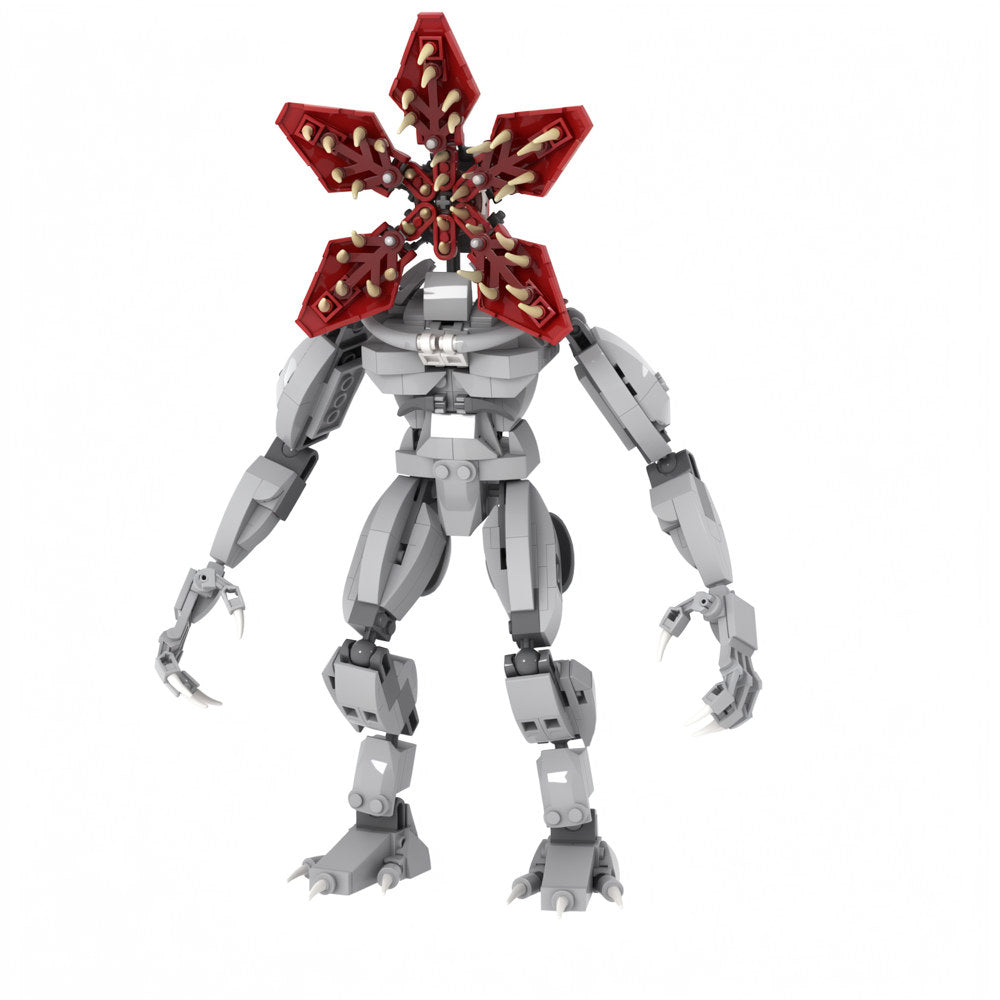 Buildable figure Stranger Things White Demogorgon 481 pieces, front view