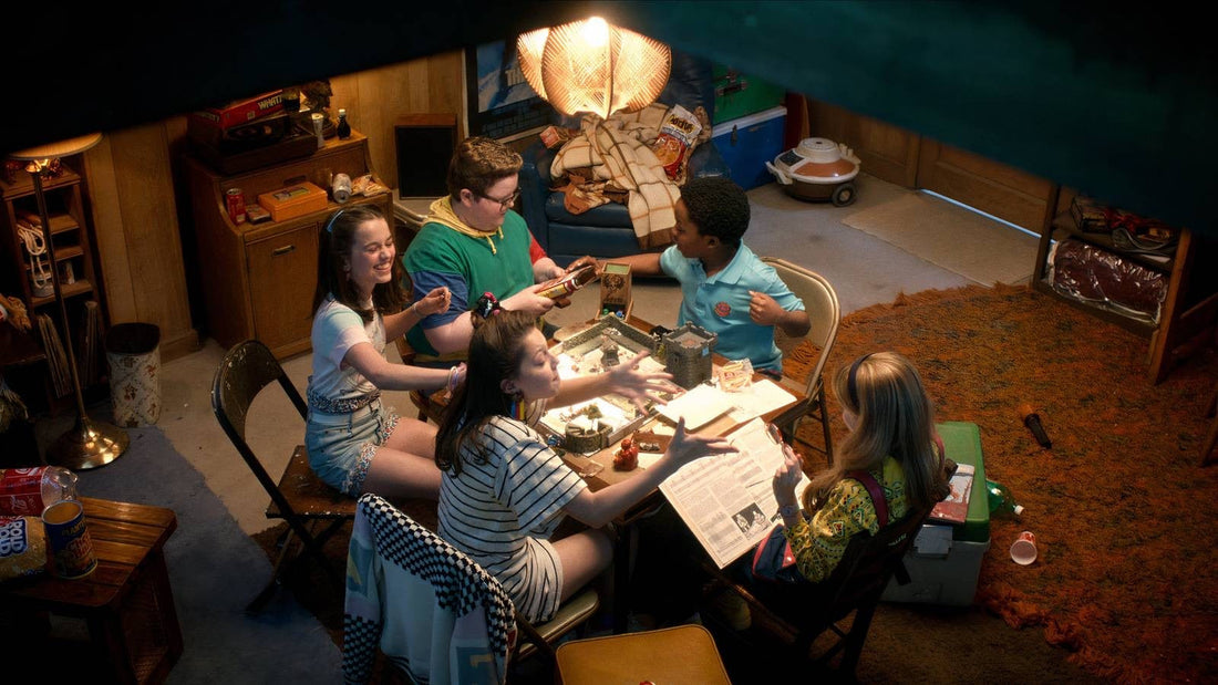 La partie de Donjons & Dragons dans le sous-sol des Wheeler, Stranger Things