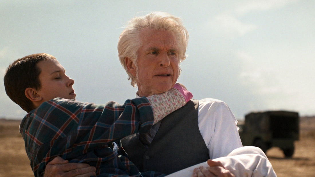 Eleven and Martin Brenner in the Nevada desert, Stranger Things season 4 episode 8