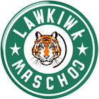 44 mm pin Stranger Things Hawkins High School tiger