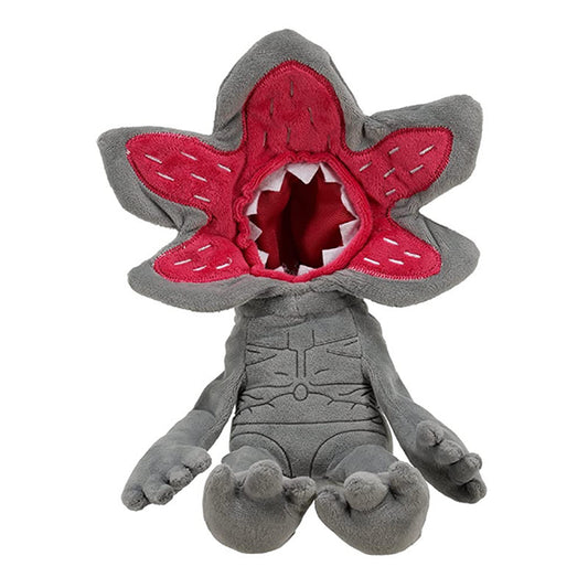 Peluche Stranger Things Demogorgon gris assis vu de face