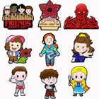 Set of 9 chibi pins Stranger Things Hawkins
