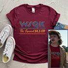 Men's T-shirt Stranger Things WSQK The Squawk 94.5 FM