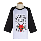 Men's T-shirt Stranger Things Hellfire Club raglan sleeves
