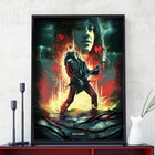 Poster Stranger Things Eddie and his guitar