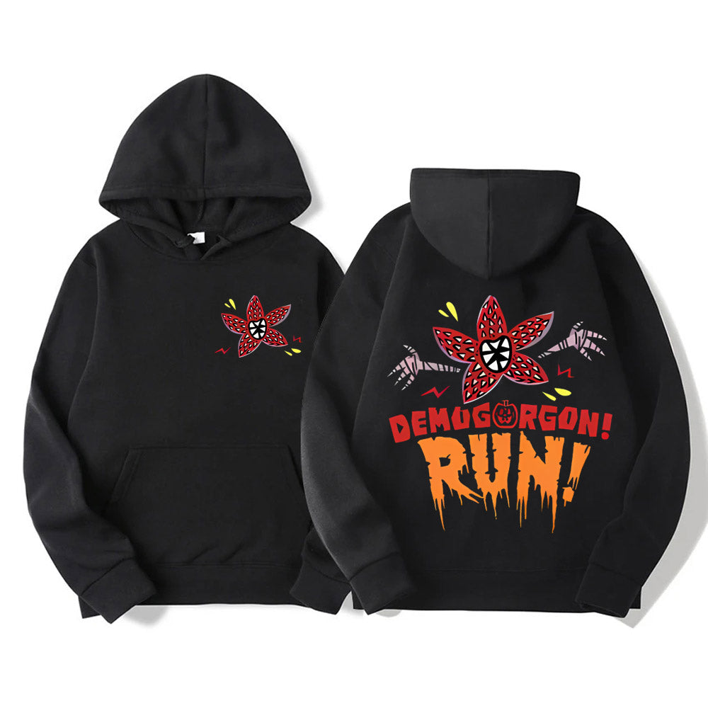 Pull Stranger Things Demogorgon Run vu de face