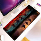 XXL mouse pad Stranger Things bikes in the forest