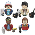 Buildable mini figures Stranger Things the Hawkins party (set of 4)