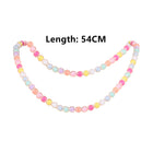 Multicolor bead necklace Stranger Things