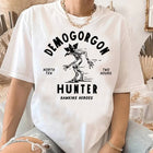 Women's T-shirt Stranger Things Demogorgon Hunter Hawkins Heroes