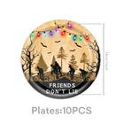 Kraft plates Stranger Things 18 cm (set of 10)