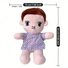 Plush Stranger Things Eleven gray dress 19 cm