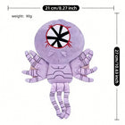 Plush Stranger Things purple Upside Down creature 21 cm