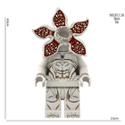 Buildable mini figure Stranger Things Gray Demogorgon open flower