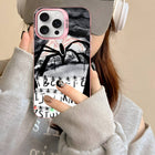 Matte iPhone case Stranger Things Mind Flayer and alphabet wall