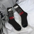 Socks Stranger Things alphabet wall