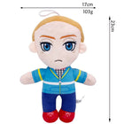 Plush Stranger Things blond boy in a blue jacket 17 cm