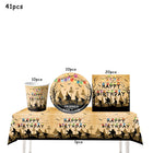 Birthday kit Stranger Things kraft 41 pieces