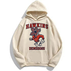 Beige sweater Stranger Things Hawkins Demodogs
