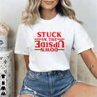 Women's T-shirt Stranger Things Stuck in the Upside Down