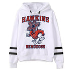 White sweater Stranger Things Hawkins Demodogs