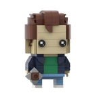 Buildable big-head figure Stranger Things Steve Harrington and his bat