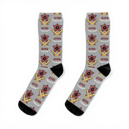 Chaussettes Stranger Things Demogorgon Hunter vu de face