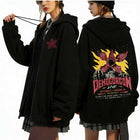 Zip hoodie Stranger Things Demogorgon Live 1987