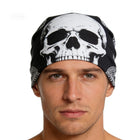Bandana Stranger Things Eddie Munson style skeleton