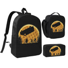 Student backpack Stranger Things the waffle moon (3 pieces)