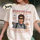Women's oversized T-shirt Stranger Things Harrington Babysitting Services
