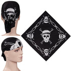 Bandana Stranger Things white skull Eddie Munson style