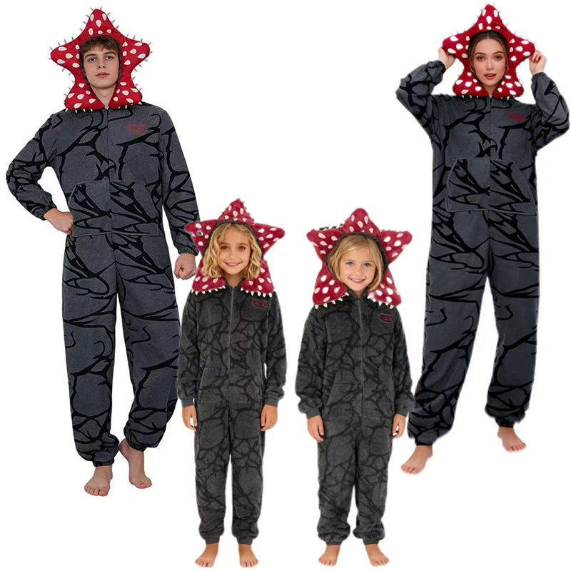 Combinaison pyjama Stranger Things Demogorgon famille 5-15 ans et adulte – visuel 3