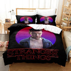 Stranger Things Duvet Cover Eleven Portrait Purple Neon