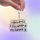 Keychain Stranger Things alphabet wall