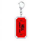 Keychain Stranger Things Hellfire Club ticket