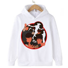 Kids' sweater Stranger Things Demogorgon red circle white