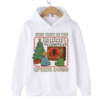Kids' sweater Stranger Things Stay Cosy in the Upside Down white