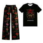 Stranger Things Women's and Girls' Pajamas Floral Demogorgon