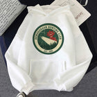 White Stranger Things hoodie Demogorgon Hunting Club