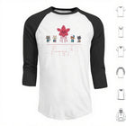 Men's 3/4-sleeve baseball T-shirt Stranger Things Stranger Kittens