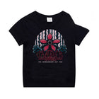 Kids' black T-shirt Stranger Things Demogorgon hunter