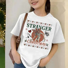 Kids' T-shirt Stranger Things Christmas in Hawkins