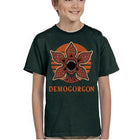 Kids' green T-shirt Stranger Things Demogorgon