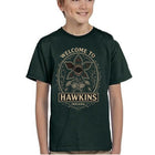 Kids' green T-shirt Stranger Things Welcome to Hawkins